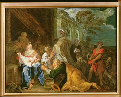 Adorazione dei Magi, 1708 da Claude Verdot